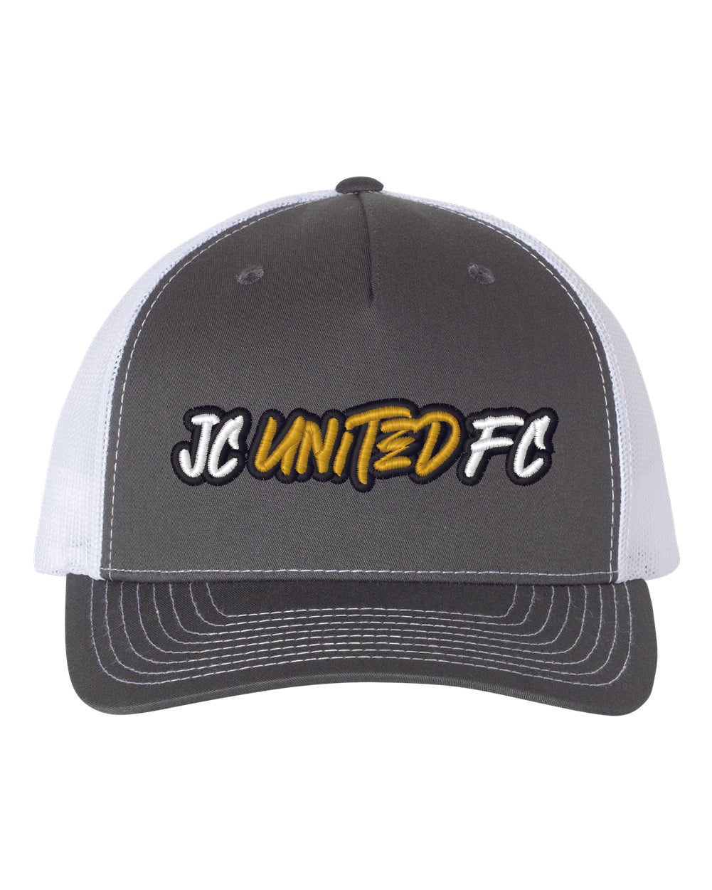 JCU 3D Puff Five-Panel Trucker Hat